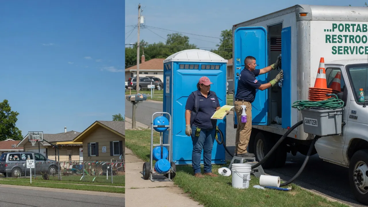 Portable Toilet Rental in Saint John, IN near me